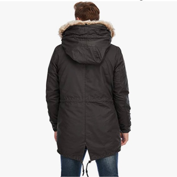 NWT TIENFOOK Men Parka Jacket Winter Coat, Size various - Picture 3 of 4